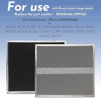 Upgrade HPF30 Charcoal Range Hood Non-Ducted Filter (with Clips), for Broan Nutone S97020466 Series Range Hood 14.6” x 12.8” x 0.14” Traps Odors Grease Filters Type XC - 2 Pack