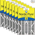 Nordic Pure 16x25x3 (Actual Size: 15 13/16 x 24 5/16 x 3) MERV 10 Trion Bear Cub 255649-101 Replacement Pleated AC Furnace Air Filters 7 Pack