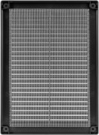 Vent Systems 5.5" x 8" Inch (Opening Dimensions) - Pack of 2 - Plastic Black Soffit Vent Cover - Flat Rectangular Air Vent Grille - Air Vent Deflector - HVAC 7" x 10" Inch (Overall Dimensions)
