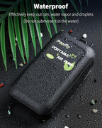Pawfly Aquarium Battery Air Pump 40 GPH Oxygen Pump for 5 to 30 Gallon Fish Tank Portable Aerator Pump for Outdoor Fishing and Fish Transportation, Battery Not Included (Accessories Inside The Pump)