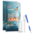 USA-Made – Watersafe® Lead in Drinking Water Test Kit – EPA-Compliant & Lab-Verified 8-Minute Detection Below 5 PPB – Easy & Accurate DIY Home Testing for Tap & Well Water - 2 Pack
