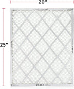 Frigidaire PureAir® 20x25x1 MERV 8 Allergen Electrostatic Pleated Air Conditioner HVAC AC Furnace Filters - 6 Pack (exact dimensions 19.81 X 24.81 X 0.81)