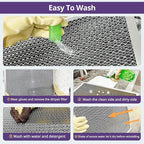 24x30x1 Furnace Filter-MERV8, Washable & Reusable Electrostatic Air Filter, AC/HVAC Furnace Filter, Permanent Air Filter, Breathe Fresher, Easy Install