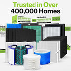 Durabasics 6 Pack of HEPA Filters Compatible with Honeywell Air Purifier Replacement Filters, Replacement for Honeywell Filter R, HEPA Filter R, HPA300, HPA 300 & HRF-R3