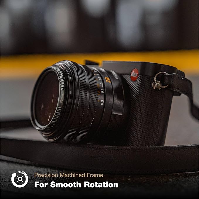 PolarPro - Shortstache - Everyday - 1/4 Strength Black Mist - 49mm - Camera Filter - in Collaboration with Garett King
