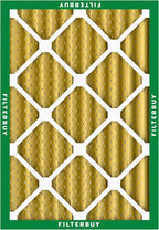Filterbuy 20x24x4 Air Filter MERV 11 Superior Pet & Allergy Defense (6-Pack), Electrostatic Pleated HVAC AC Furnace Filters Replacement, Made in USA (Actual Size: 19.38 x 23.38 x 3.63)