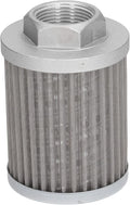 WALFRONT Hydraulic Suction Filter Stainless Steel Oil Filter 40LMin Rate for Hydraulic Systems Automotive and Engineering Machinery