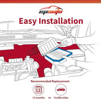 EPAuto GP600 (CA9600) Engine Air Filter, Replacement for Honda Accord V6 (2003–2007), Acura TL (2004–2006), RL (2005–2008) – Rigid Panel Filter for 3.0L/3.2L/3.5L V6 Engines
