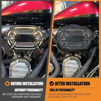 Waterproof Dustproof Air Filter Rain Sock Cover Fit for Harley Sportster XL 1200 883 Dyna Softail Street Glide Road King FLHR FLHX 114 Engine Intake Protection Accessory