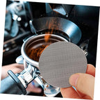 Luxshiny 2pcs Stainless Mesh Filter Basket Espresso Filter for Use Easy to Clean Design for Fine Extraction and Optimal Brewing