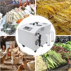 Ultrasonic Industrial Humidifier, 1200W 110V 15kg/h Agricultural Air Humidifier Sprayer Automatic Mist Cooling Machine Cool Mist Humidifiers w/Water Filter for Greenhouses Supermarkets Warehouses