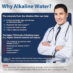 iSpring RCC1UP-AK, 100 GPD 7-Stage Reverse Osmosis Under Sink Water Filtration System with Boost Pump, Alkaline Remineralization and UV Filter, Patented Top-Mounted Faucet Design for Easy Installation