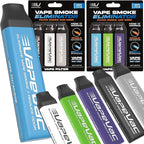 VapeVac (Registered AMZ Brand) – Pocket-Sized Personal Air Filter for Discreet Output Reduction | Minimizes Odor, Keeps Air Fresh | Not an Emission Device – 500+ Uses (6-Pack)