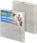 A04-1725-052 Humidifier Pad Evaporator Compatible with Skuttle A04-1725-052 Model 2000 White-Rodgers HFT2100 HFT2700 and Goodman HUM-1725052 HUM-SFTBP Replacement Filter Hard Wick 2 Packs