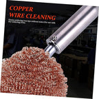 10pcs Copper Cleaning Balls for Soldering Iron Tips Nozzle Cleaner Soldering Ball Dry Use Safe and Clean