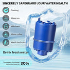 Blue Faucet Water Filter Replacement for Pur and PUR PLUS Mounted Water Filter System RF-9999 RF-3375 FM-2500V FM-3700 FM-3400B etc| Ensure Clean Tap Water 6 Pack by TOMOON