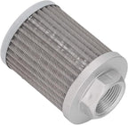 WALFRONT Hydraulic Suction Filter Stainless Steel Oil Filter 40LMin Rate for Hydraulic Systems Automotive and Engineering Machinery