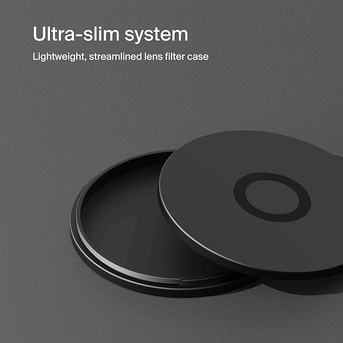 Urth 49mm Metal Lens Filter Caps - Durable Protective Cover for Camera Lens Filters with Precision Fit