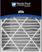 Nordic Pure 20x25x5 (Actual Size: 19 3/4 x 24 1/4 x 4 7/8) Air Bear Replacement 266649-102 MERV 15 Air Filter 1 Pack