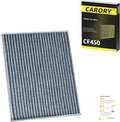 [GAS & HYBRID ONLY] Cabin Air Filter for Jeep Wrangler 2018-2025 & Gladiator 2020-2025 (Not for Diesel), Activated Carbon, OE# 68565698AA, CF12450, XC11724