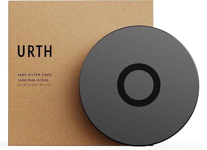 Urth 72mm Metal Lens Filter Caps - Durable Protective Cover for Camera Lens Filters with Precision Fit