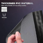 MoKo 400x300mm DIY PC Case Dust Mesh Filter, [4 Pack] PVC Dustproof Magnetic Dust Filter Cover, PC Mesh Grill with Magnetic Frame Strip Computer Cooler Fan Dust Filter for Computer PC Case, Black