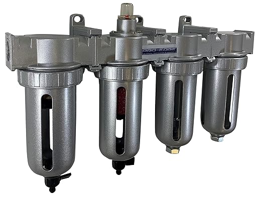 THB 4 Stage Ultra Clean Compressed Air Filter Dryer Combination (1/4" NPT)
