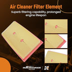 maXpeedingrods CA11439 AF5699 Engine Air Filter Fit for Mercedes-Benz Sedan C300 C350 E300 E350 E400, Coupe C350 E350, Convertible E350, Wagon E350 R350, Sport Utility ML350, GLK350