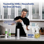 APEC WATER - Reverse Osmosis Water Filter System (ROES-50) Essence Series - 5-Stage Filtration - 50 GPD - Removes 99.99% of Impurities - DIY Install - WQA Certified - Under Sink Reverse Osmosis System