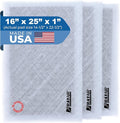 RayAir Supply 16x25 Replacement Filter Pads Compatible with Dynamic Air Cleaner 16X25 Refill (3 Pack) White, Made in USA