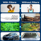 Misting System Calcium Inhibitor Filter for Patio Misters NSF certification Inline Water Soften Filter Effectively Reduce Hardness Spots, Soften Water, Upgraded Formula (PACK OF 2)