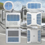RV Air Conditioner Filter - 5.25" Round Air Duct AC Filter Replacement MERV 8 Air Filter (10 Pack)