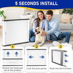 2Pack 410 Replacement Filter Compatible with Aprilaire Size: 16x25x4 MERV 11 Whole House Air Purifiers model:1410, 1610, 2410, 2416, 3410, 4400.Not fit for 1413 Upgrade Kit(Model 2140 or 2400)
