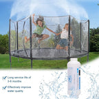 Mornajina Calcium Inhibitor Filter, Outdoor Misting System Protector for Mist Nozzle, Preventing Scale Buildup from Clogging Up