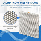 A04-1725-052 Humidifier Pad Evaporator Compatible with Skuttle A04-1725-052 Model 2000 White-Rodgers HFT2100 HFT2700 and Goodman HUM-1725052 HUM-SFTBP Replacement Filter Hard Wick 2 Packs
