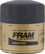 FRAM Ultra Synthetic XG10060 20K Mile Change Automotive Replacement Engine Oil-Filter for Synthetic Oil Changes, Premium Vehicle Engine Protection Oil Filter for Select Vehicle Model Years(Pack of 6)