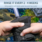 Pawfly Aquarium Large Bio Sponge Filter Quiet Betta Fry Shrimp and Small Fish Foam Filter for Fish Tank up to 60 Gallon