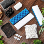 38 Pcs Compatible with Fluval 406/407 Filter Media Canister Filter Maintenance & Replacement Kit, Including Bio Sponge, Activated Carbon, Ceramic Rings, Mesh Bags, Rags, Silicone Lubricant