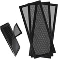 Mesh Vent Cover4 Pack, Magnetic Mesh Vent Covers for 4"x 10" Air Vent Filters, Vent Screens for Air Vent Home Wall Ceiling Floor, Floor Vent Mesh Cover Catches Debris Hair Insect Vent Filters