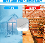 14 Pack Polycarbonate Greenhouse Panels, 4' x 2' x 0.24" Twin-Wall Polycarbonate Sheets for All Weather Green house Covering, Clear Greenhouse Panels, Excellent Light Transmission & Weather Resistance