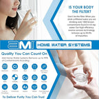 APPLIED MEMBRANES INC. 50 GPD Reverse Osmosis Membrane | RO Membrane Water Filter Replacement for Reverse Osmosis Water Filtration System | 1.8” x 12” Universal Compatibility | Made in USA