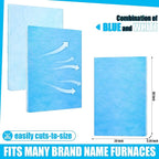 Frienda 6 Pcs Washable Reusable Furnace & Air Conditioner Filter Merv 6 Replacement Cut to Fit Ac Filters for HVAC Furnace Vents(30 x 20 Inch)