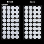 Zonon 64 Pcs Synthetic Filter Paper Stickers 0. 3 Um Filter Disc Mushroom and 100 Pieces Pressure Resistance Vial Rubber Stopper Injection Ports for Mushroom Cultivation(13.2mm Diameter)
