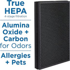 AprilAire RF09550P Allergy + Pet True HEPA Air Purifier Replacement Filter for AprilAire 9550 Room Air Purifier, Removes Pet Allergens, Viruses, & Odors, Ozone Free