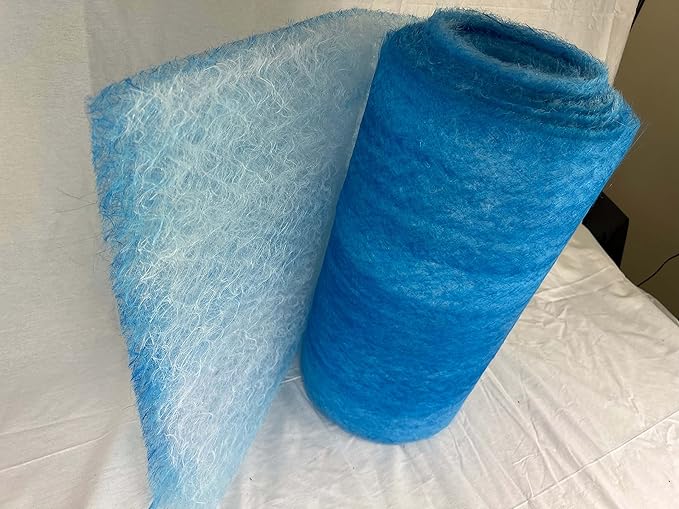 wioboy Paint Booth Exhaust Filter Roll, (60" x 100ft) 18 Gram Heavy Duty Fiberglass Paint Arrestor for Spray Booth