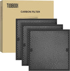 3 Packs Carbon Filter Replacement Set for TOOLBOOX 650/750/970CFM Air Scrubber