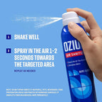 Ozium A807035-3 8 Oz. Air Sanitizer & Odor Eliminator for Homes, Cars, Offices and More, Vanilla Scent - 3 Pack