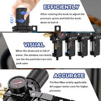 1/2 Inch NPT 4 Stage Air Drying System,Brass Filter&Coalescing Filter,Double Desiccant Dryers & Air Regulator,Metal Bowl, Semi-Auto Drain,Industrial Grade(Black)