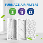 LotFancy 10x20x1 Air Filter MERV 11 6-Pack, Electrostatic Pleated AC Furnace Air Filter, Captures Dust, Smog & Pet Dander, Actual Size: 9.75"x19.75"x0.75"