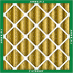 Filterbuy 25x25x4 Air Filter MERV 11 Superior Pet & Allergy Defense (6-Pack), Electrostatic Pleated HVAC AC Furnace Filters Replacement, Made in USA (Actual Size: 24.50 x 24.50 x 3.63)